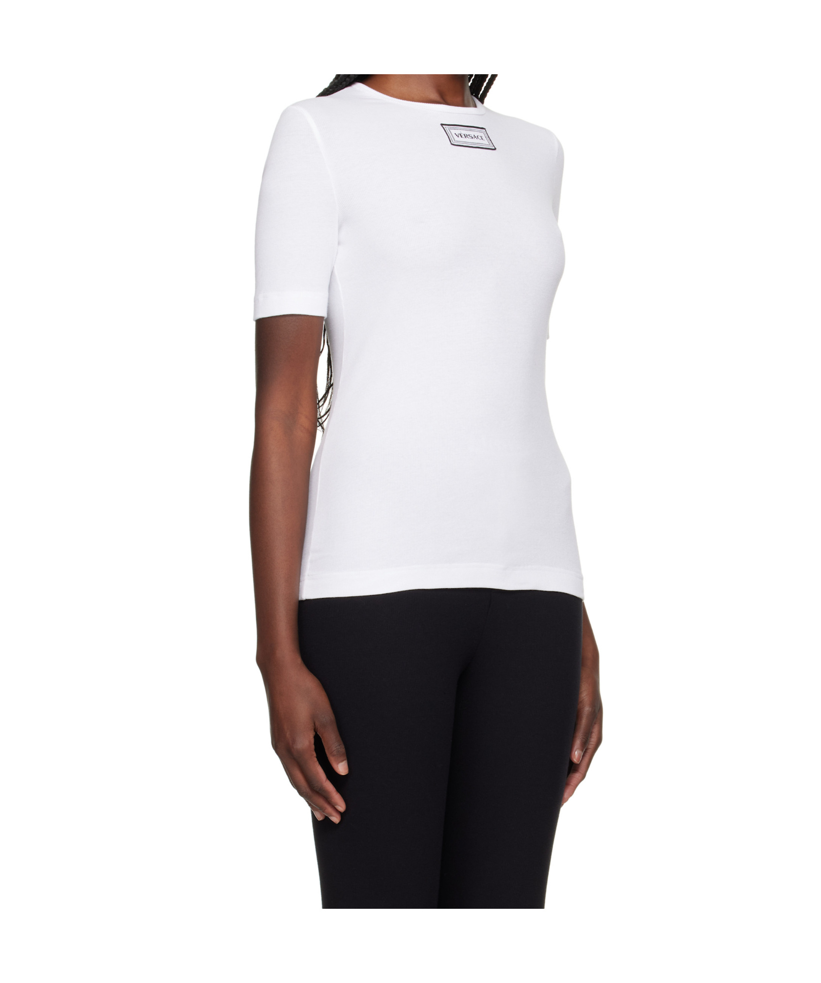 Versace Short-sleeved T-shirt In White