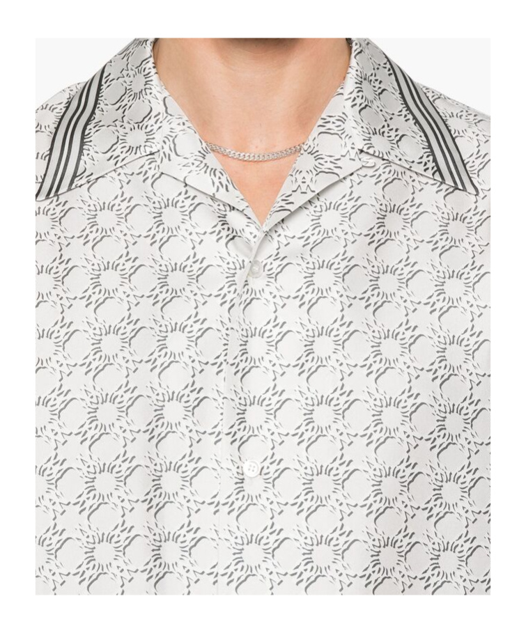 Amiri Short-sleeved Shirt In White