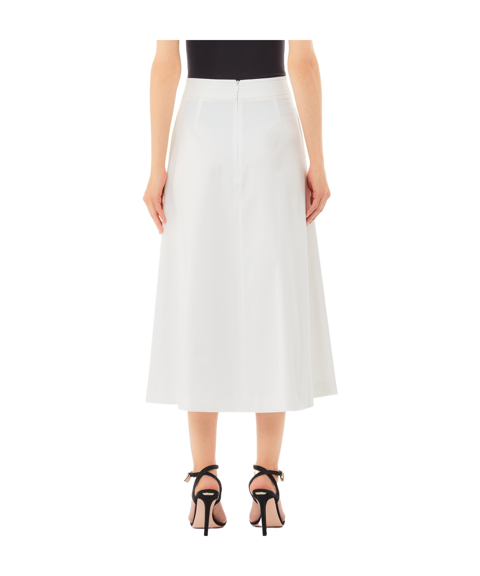 Liu •jo Pleated Skirt In White