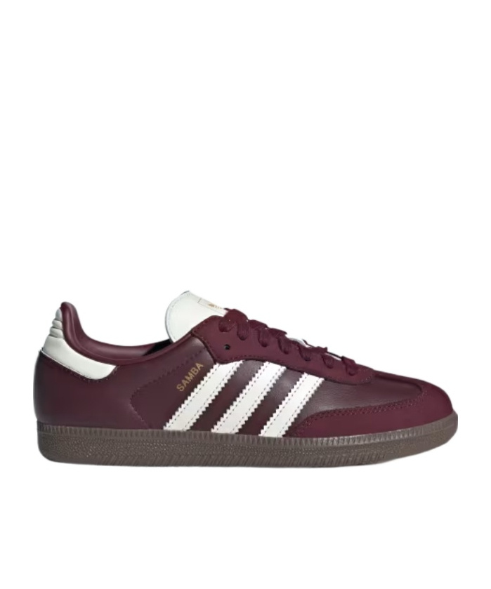 Adidas Originals Samba Og 'maroon Off White Gum' Sneakers