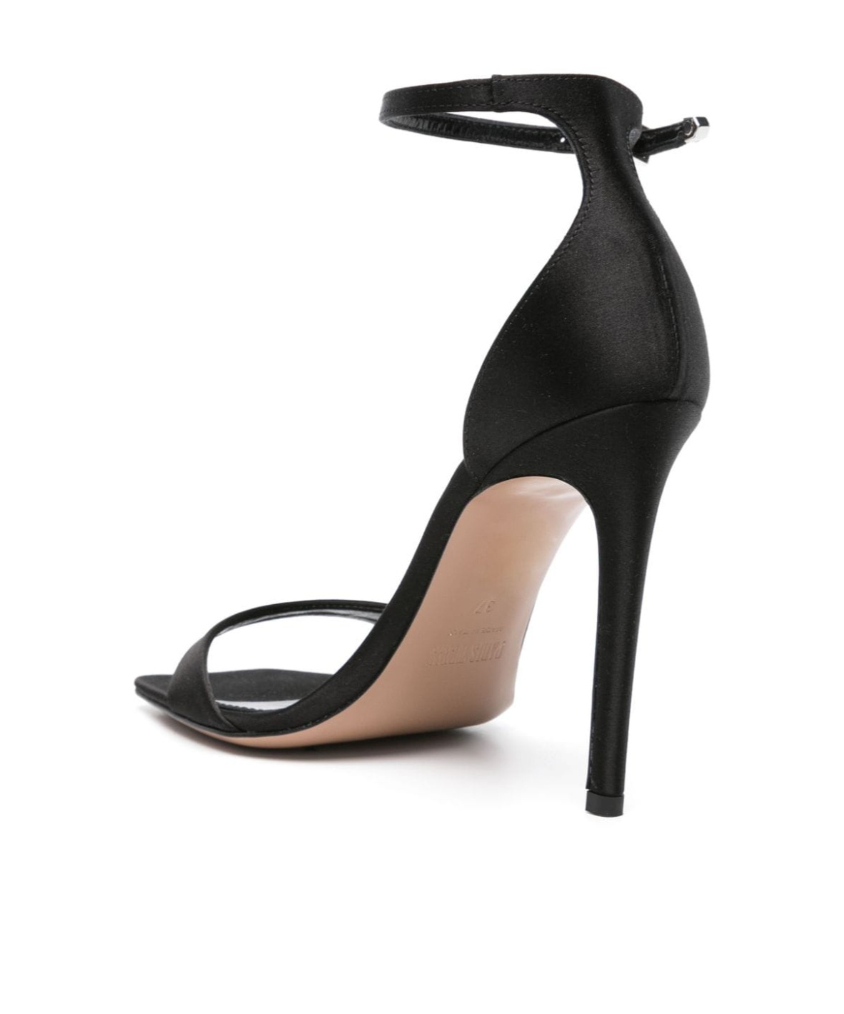Paris Texas Open-toed High-heeled Sandals In Black