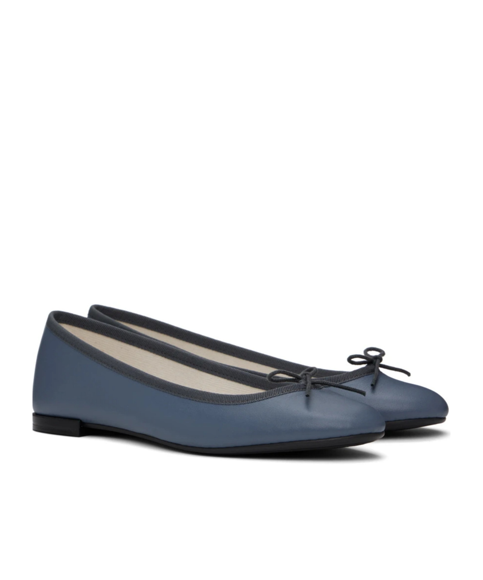 Repetto Navy Cendrillon Ballerina Flats In Blue
