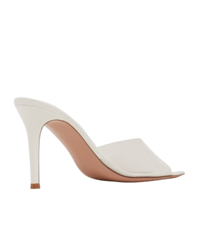 GIANVITO ROSSI LOGO HIGH-HEELED SANDALS 