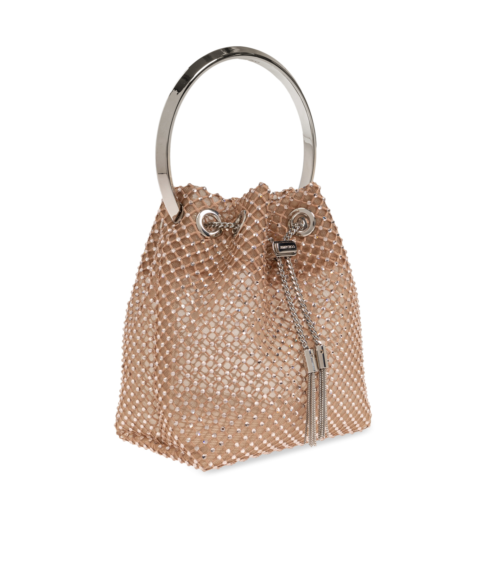 Jimmy Choo Bon Bon Tote Bag In Nude