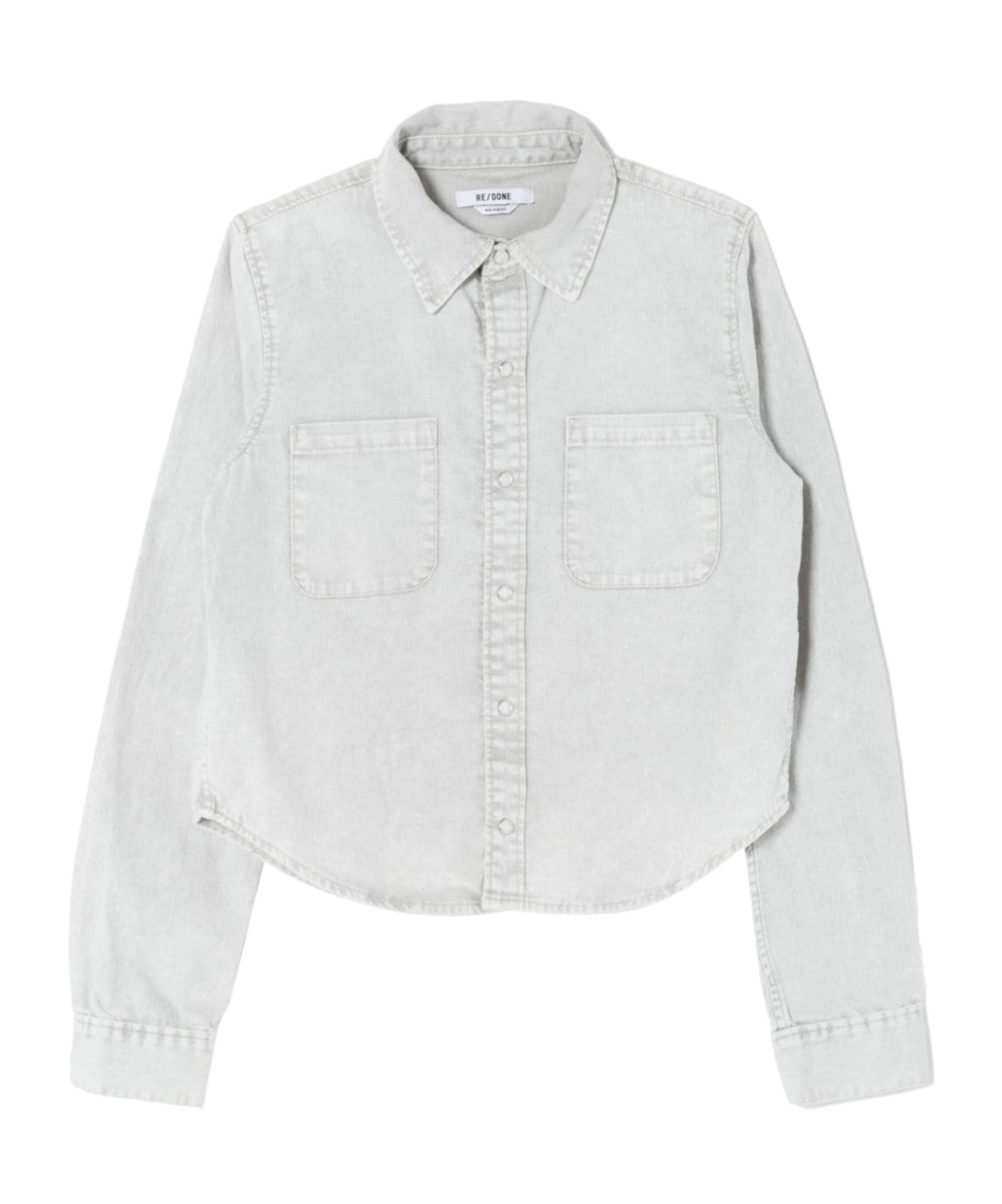 Re/done Press-fastening Denim Shirt