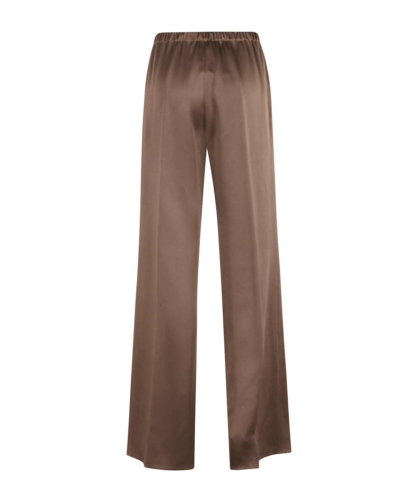 Antonelli Elasticated Pleated Track Pants In Brown