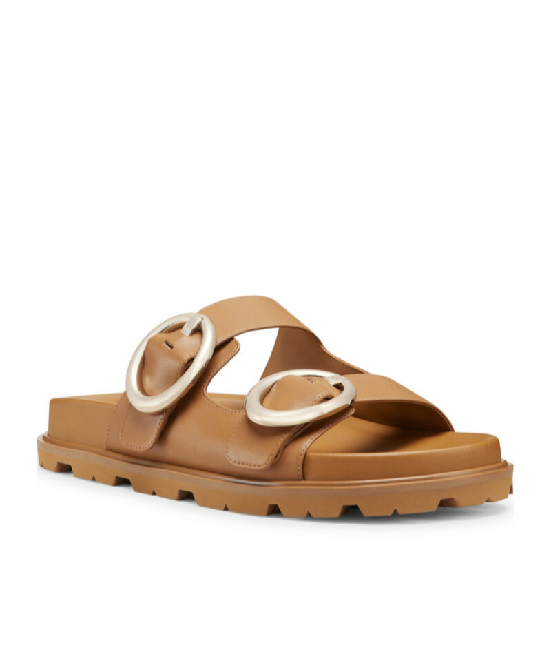 Stuart Weitzman Benni Sport Slide In Brown