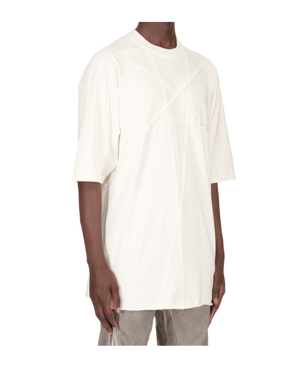 Rick Owens Drkshdw Short-sleeved T-shirt In White
