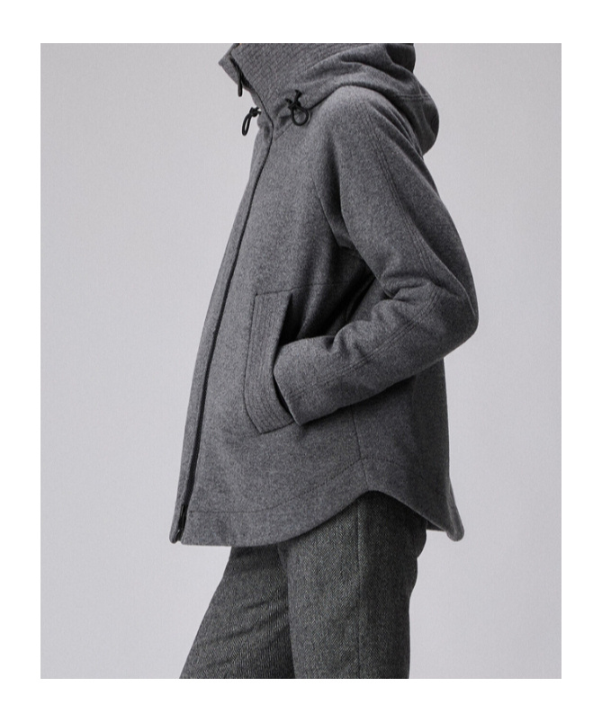 Peuterey Olafur Sac 01 Hooded Jacket In Gray