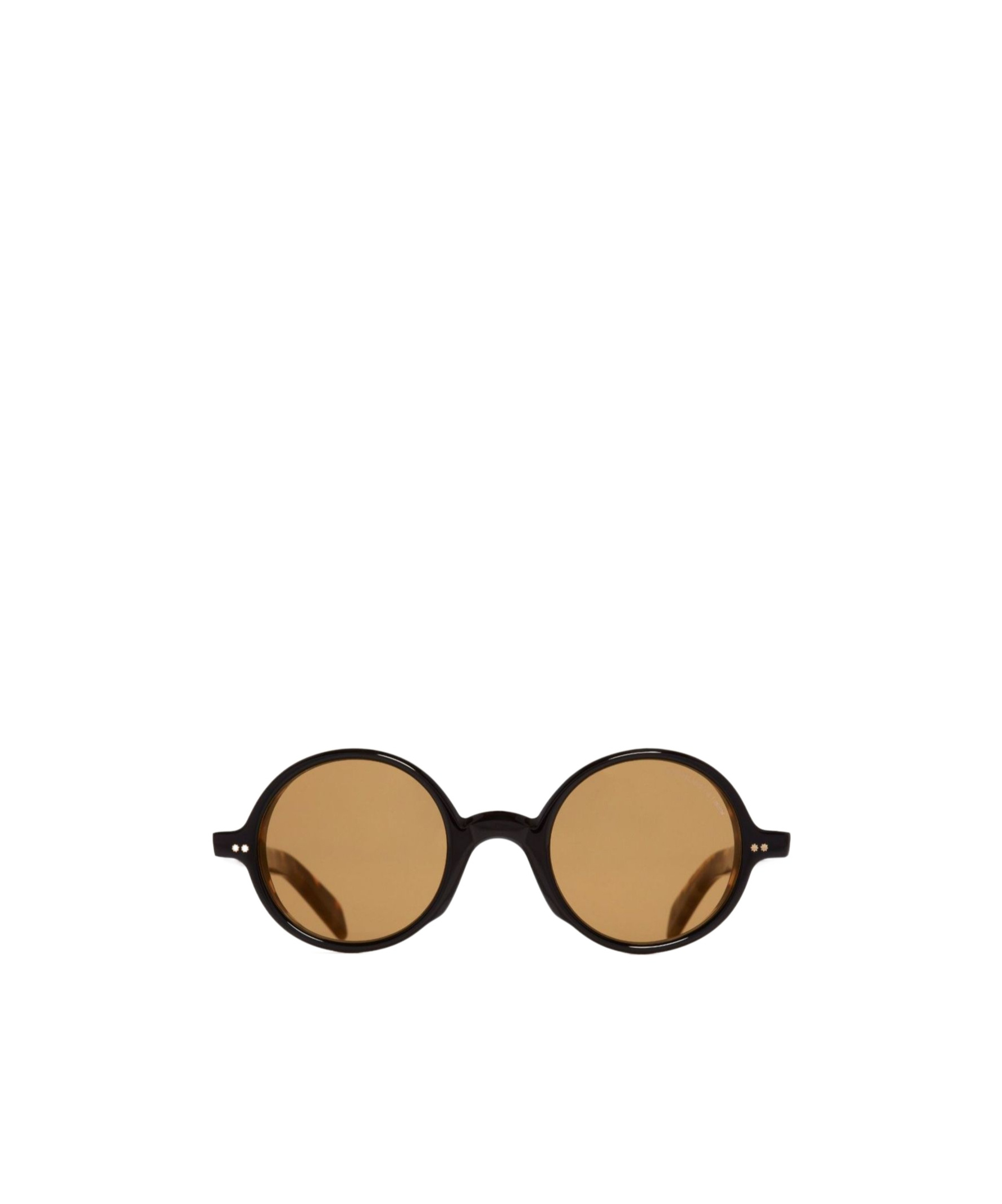 Cutler  Gross Round Frame Sunglasses In Brown