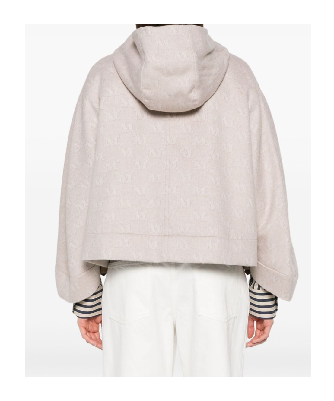 Max Mara Long-sleeved Casual Jacket In White