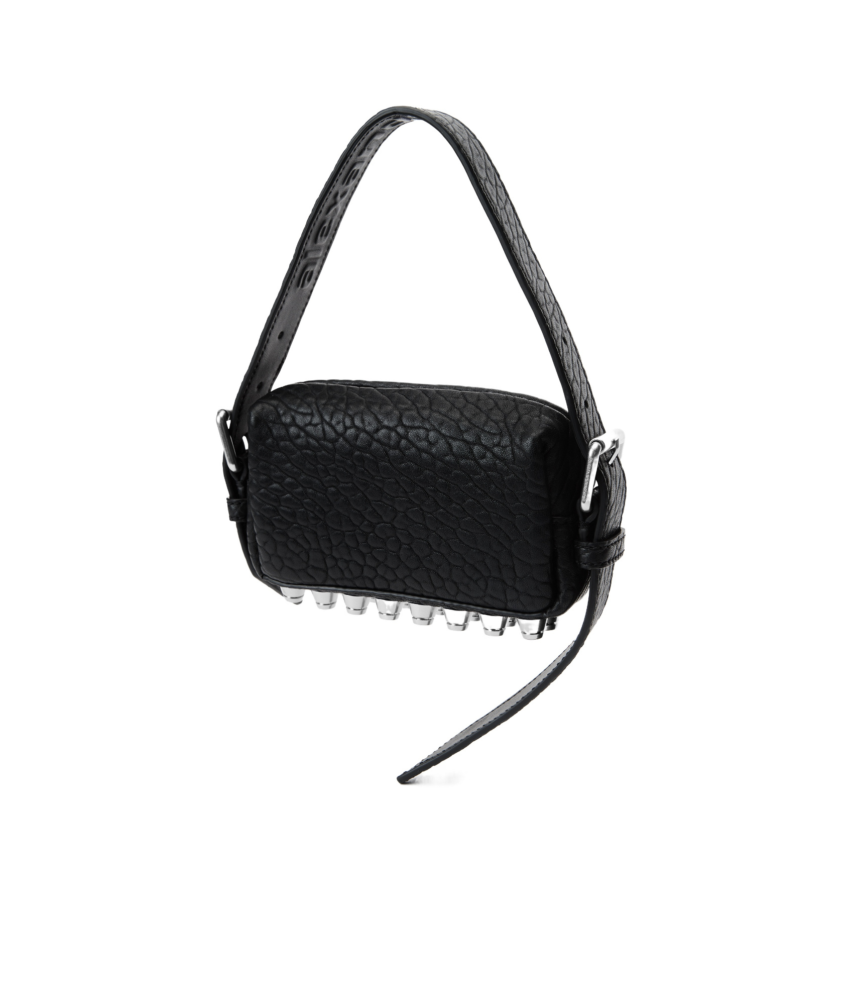 Alexander Wang Small Rich Shoulder Bag In Black