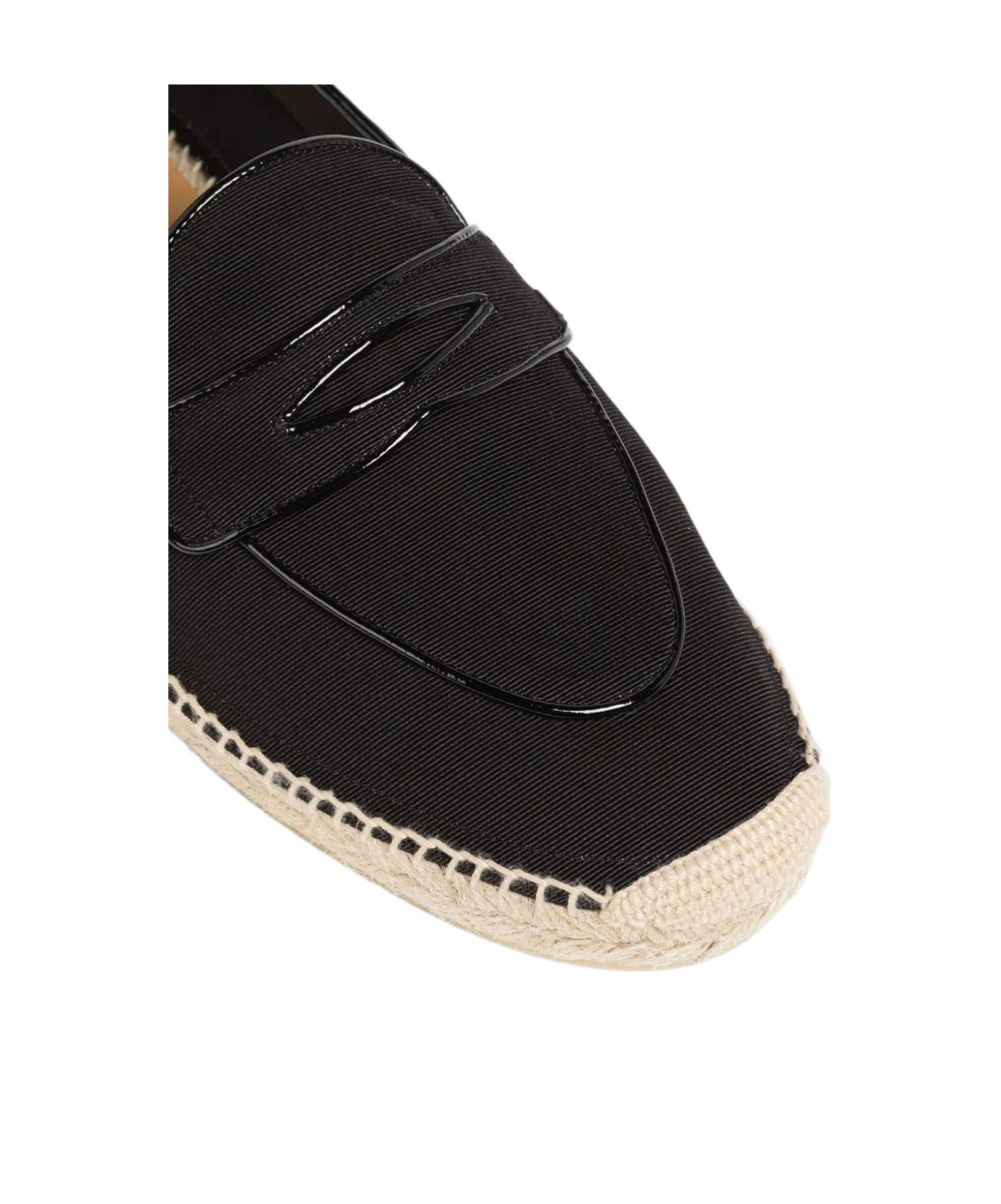 Thom Browne Espadrille Penny Varsity In Black