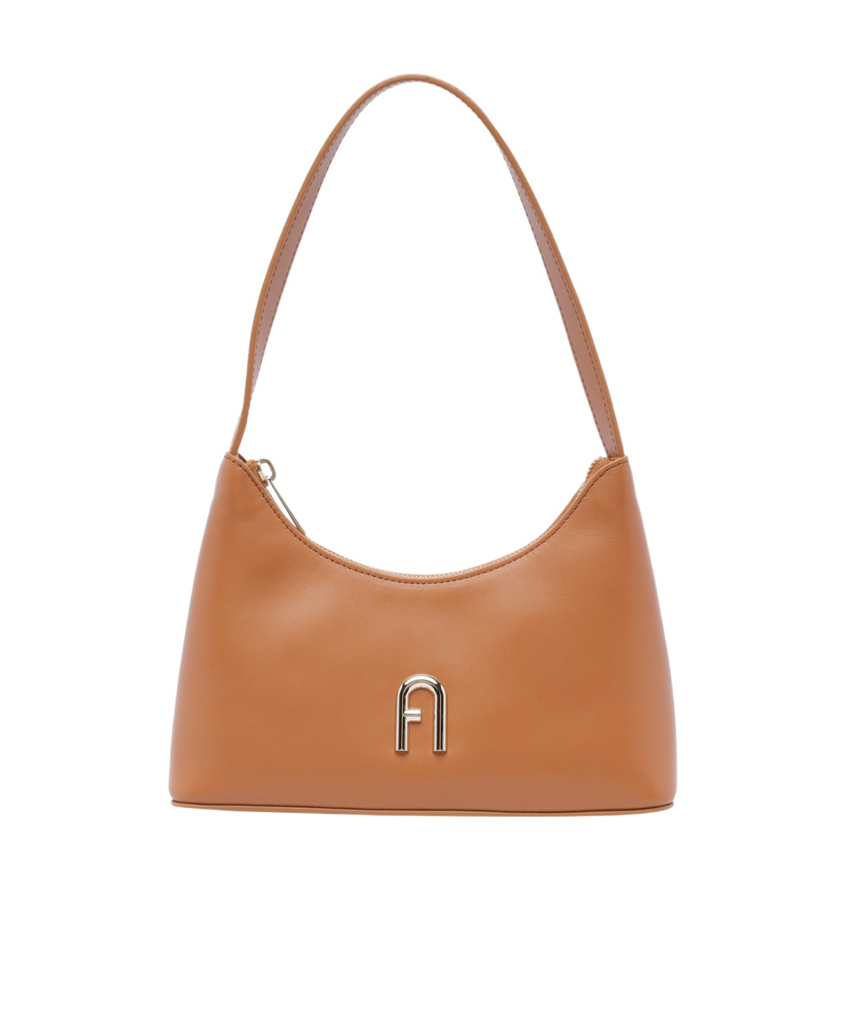 Furla Diamante Shoulder Bag In Orange