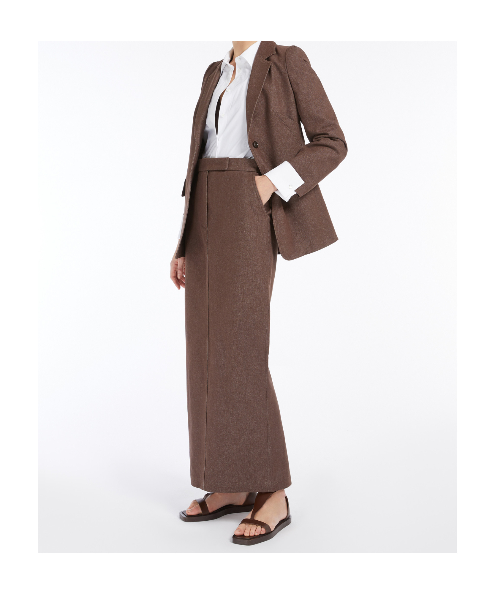 Max Mara Armida1234 Top In Brown