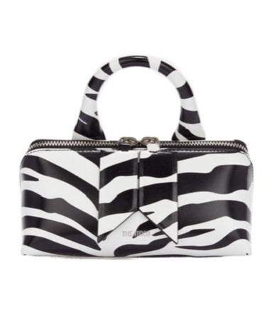 Attico Color Matching Handbag In Black
