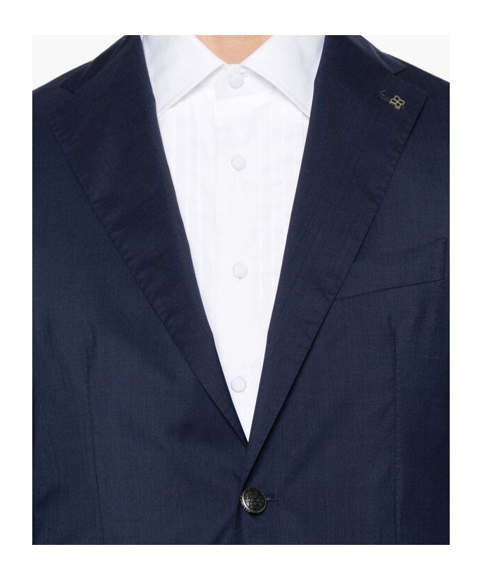 Shop Tagliatore Blazer Jacket In Black