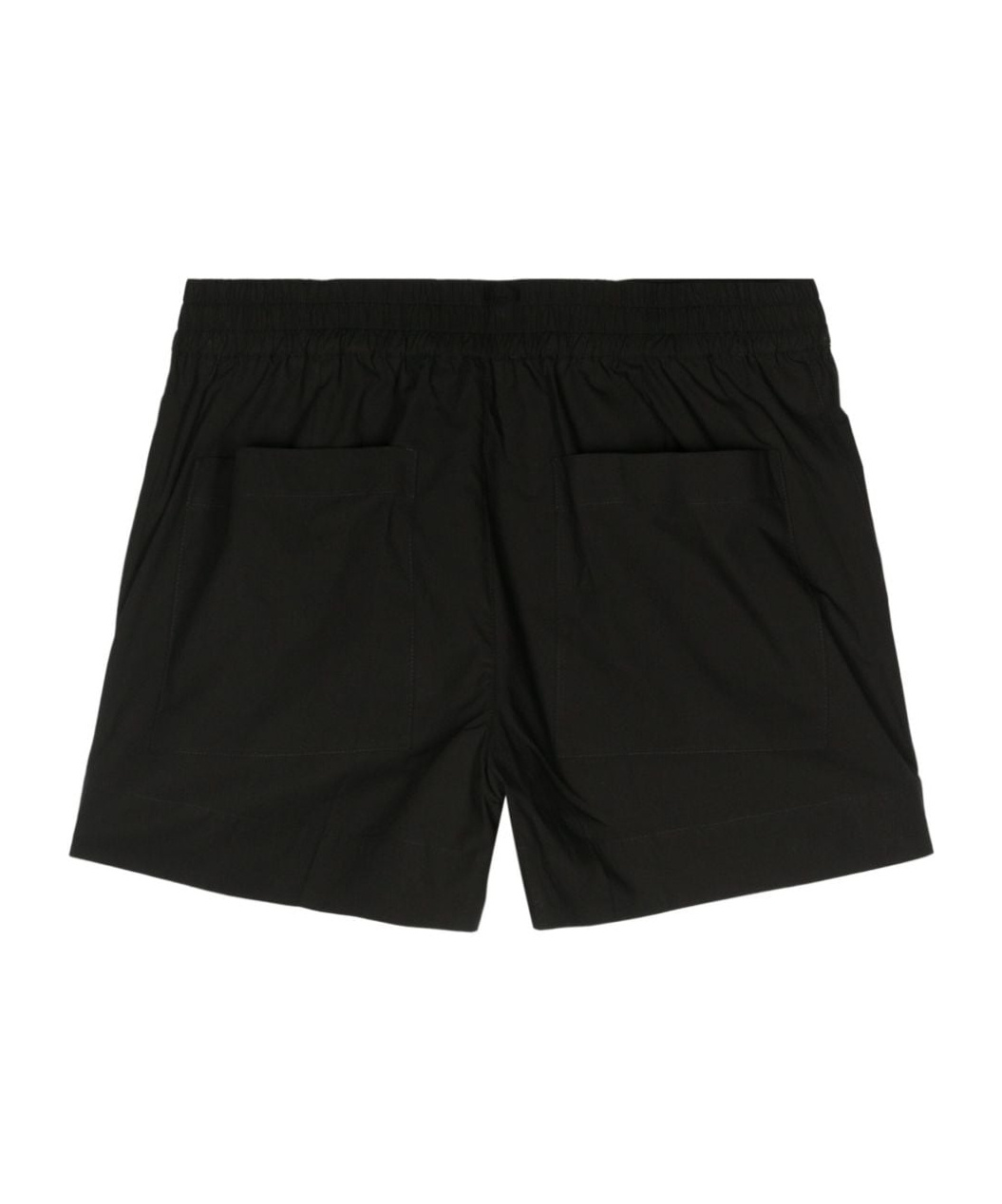 Shop P.a.r.o.s.h Pressed-crease Poplin Shorts