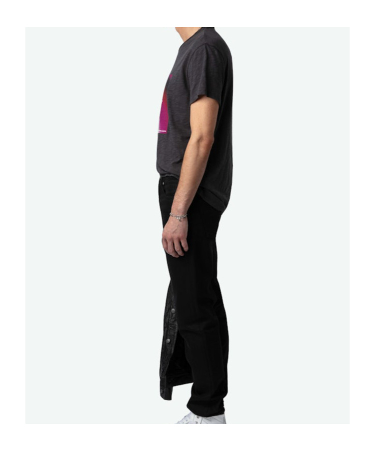 Zadig & Voltaire Toby Flamme Photoprint Tee