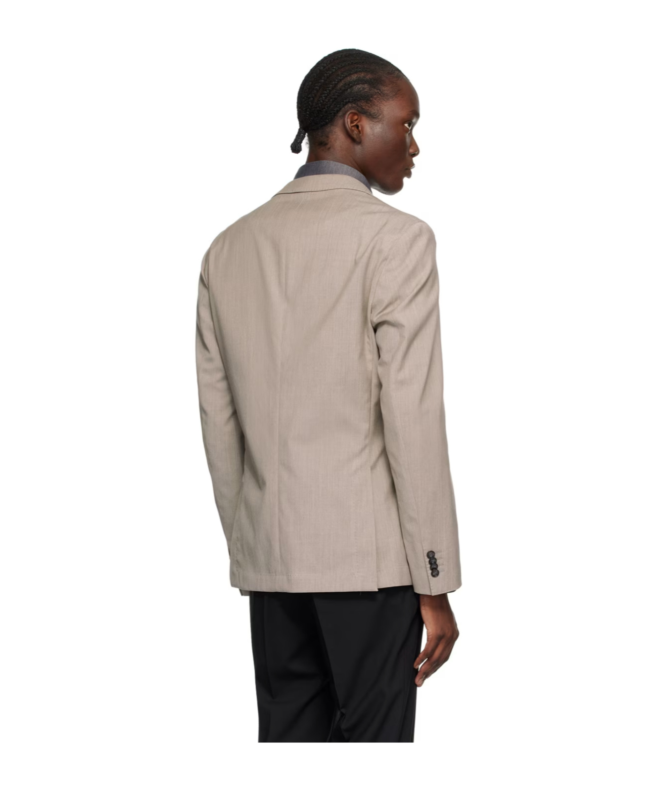 HUGO BOSS SLIM-FIT LONG-SLEEVED BLAZER