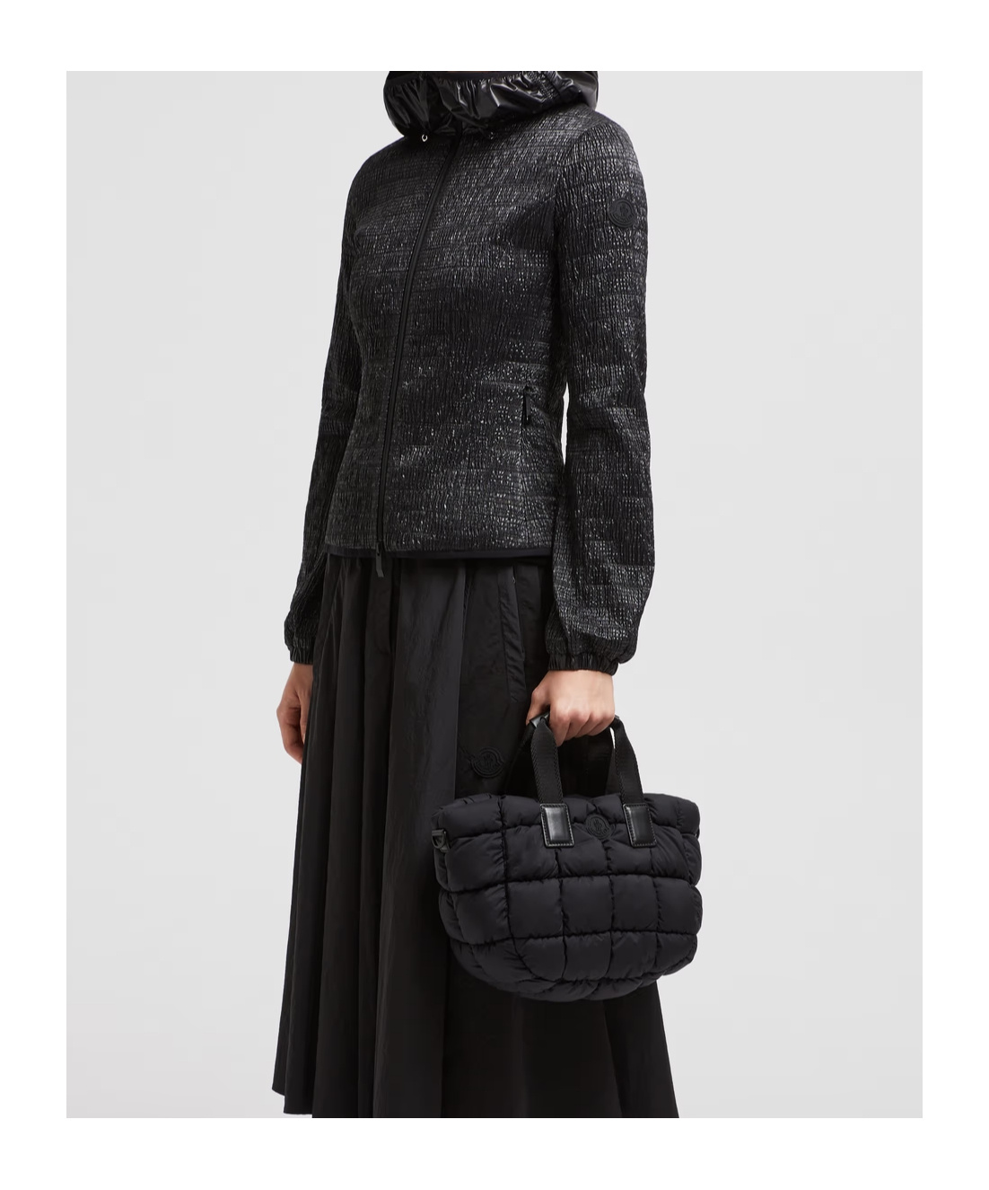 MONCLER CARADOC WATER-REPELLENT MINI TOTE BAG 