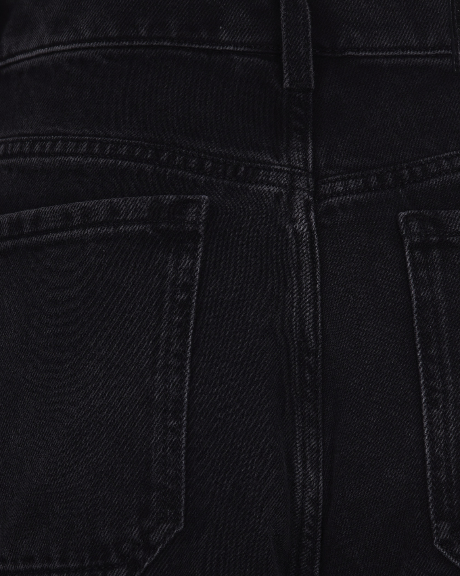 Weekend Max Mara Cactus Logo-patch Jeans In Black