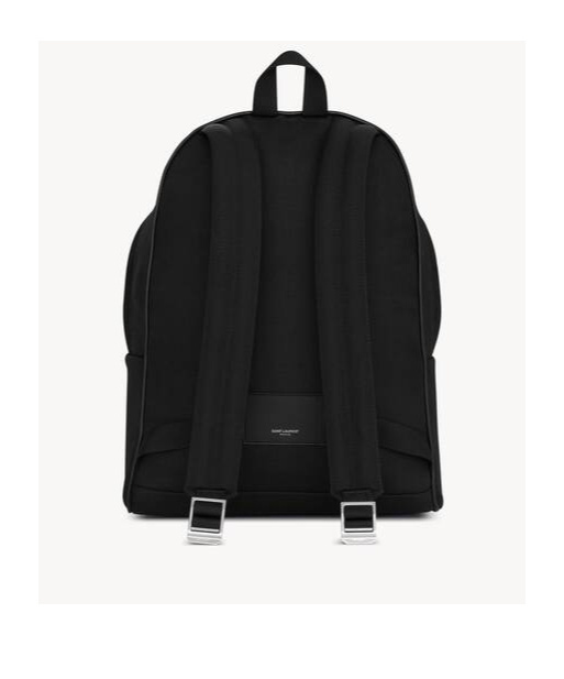 Saint Laurent Zippered Backpack In Black