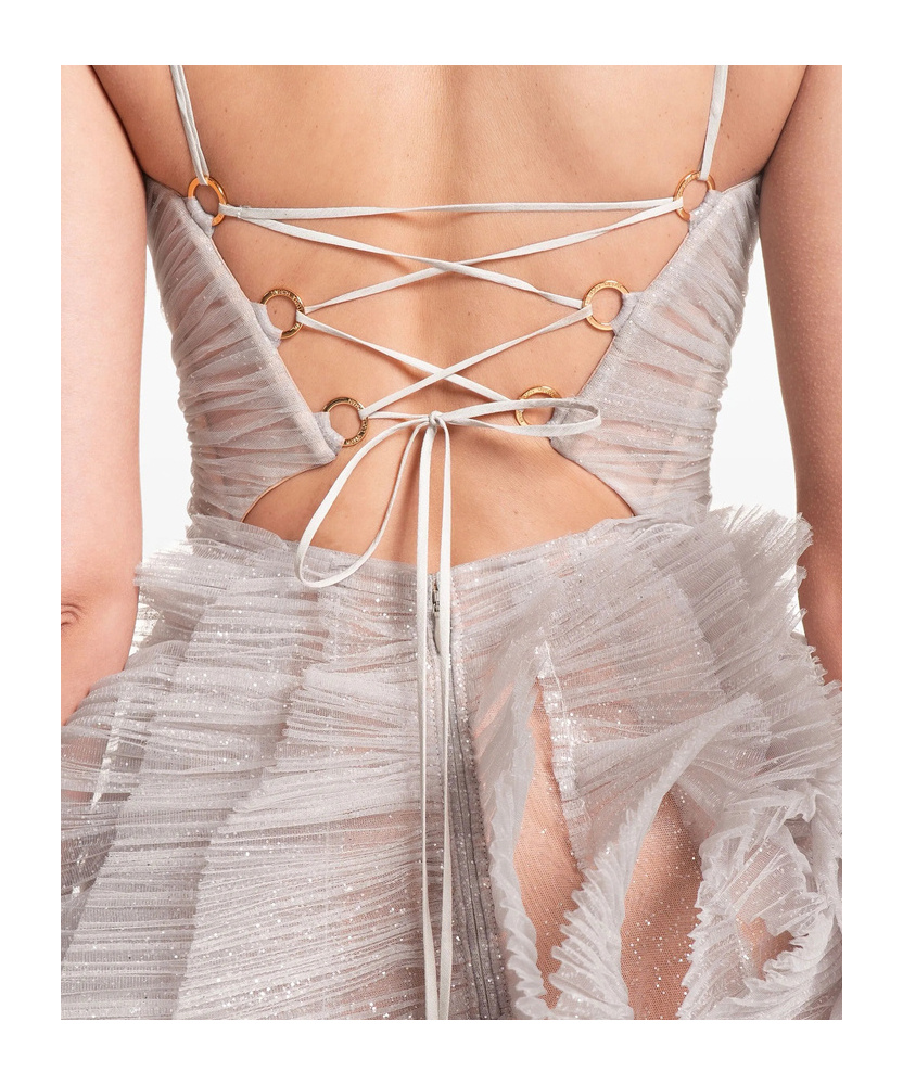 Maria Lucia Hohan Sureya Gown In Gray