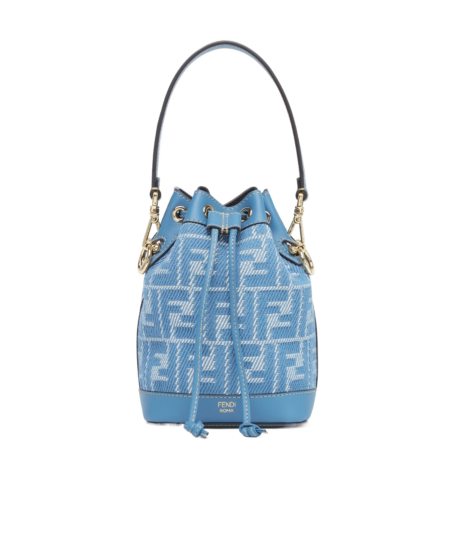 Fendi Mon Tresor Bucket Bag In Blue