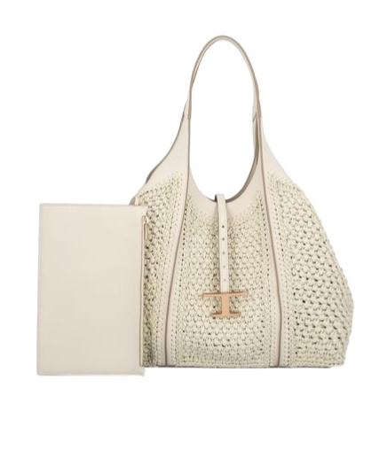 Tod's T-timeless Tote Bag In Nude