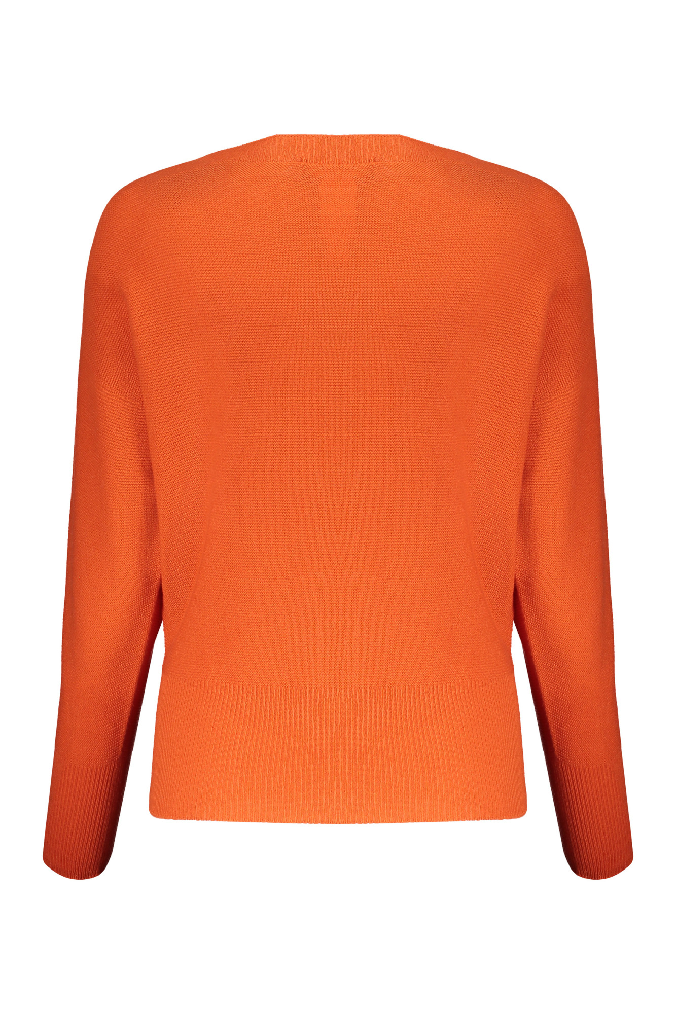 Fabiana Filippi Long Sleeve Sweater In Orange