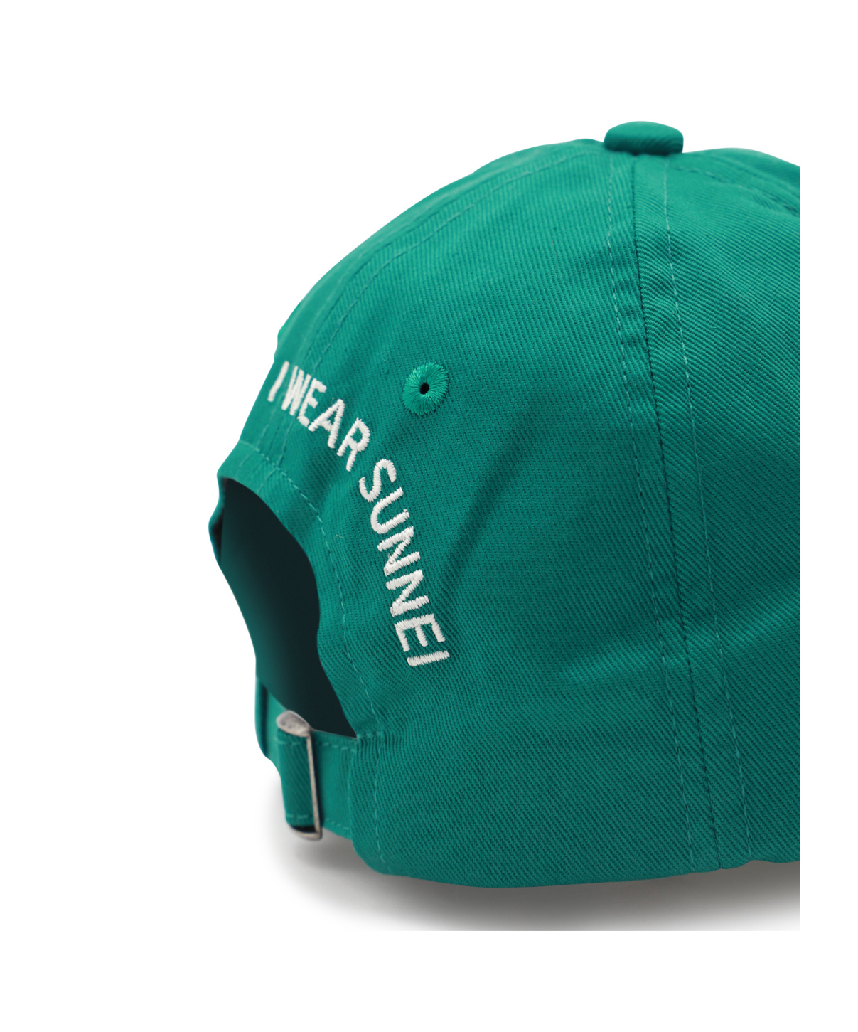 Sunnei Embroidery Baseball Cap In Green