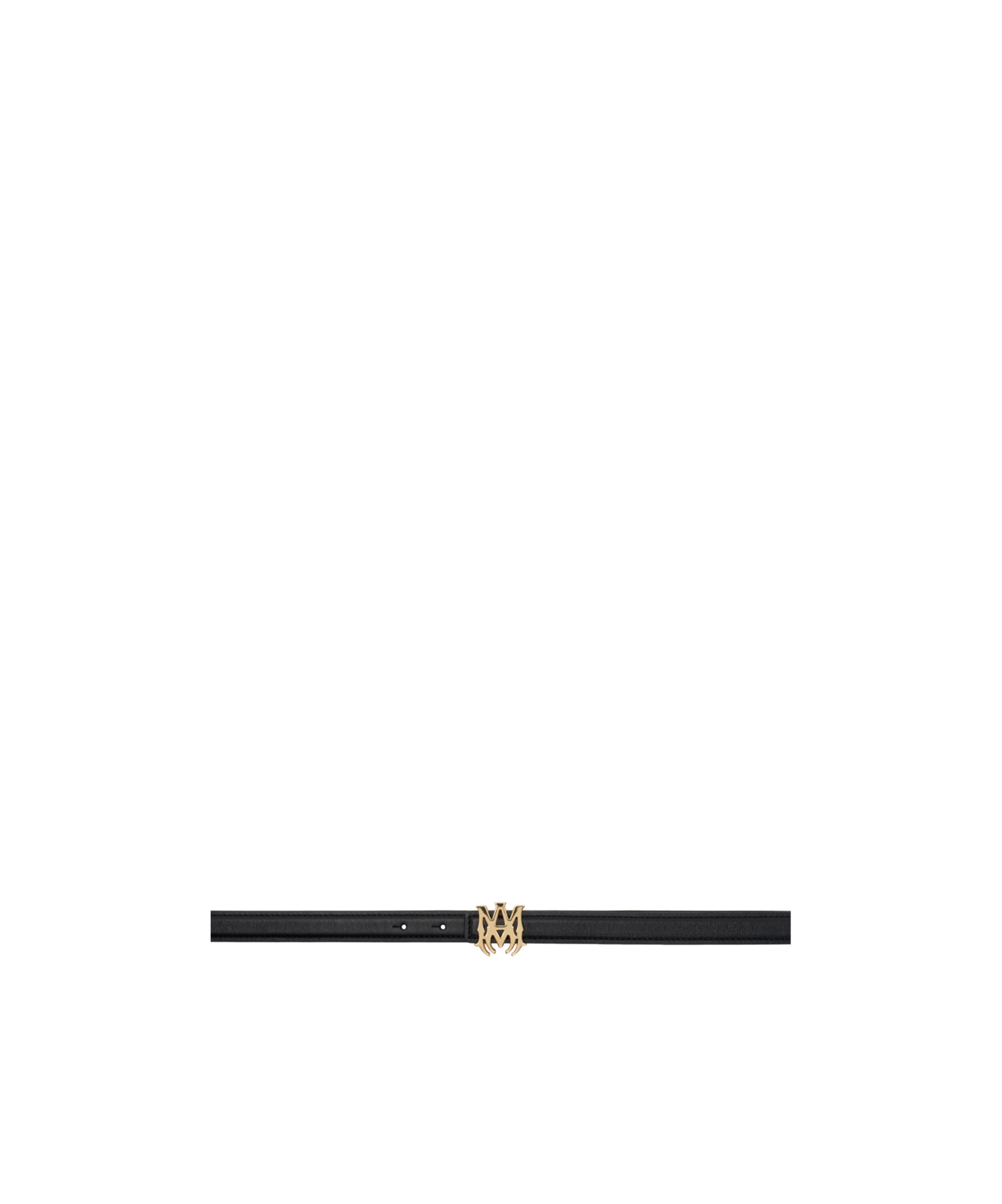 Amiri Logo Belt In Black