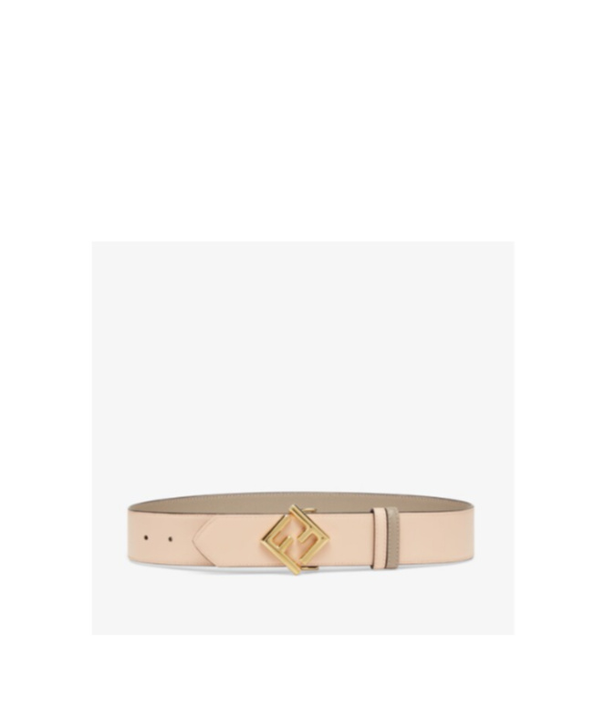 Fendi Diamonds Belt In Nude