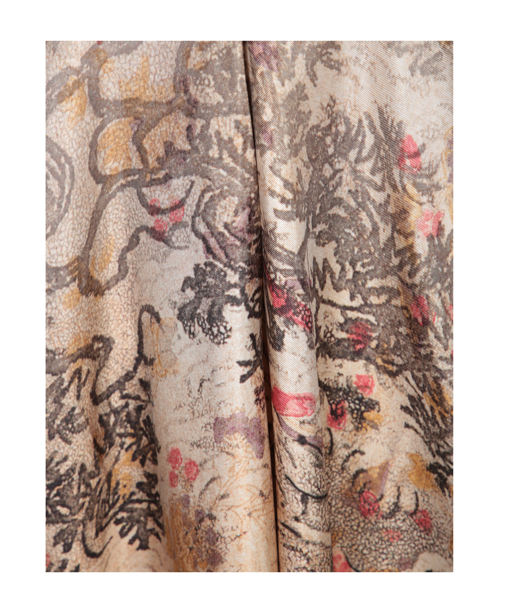 Pierre-louis Mascia Aloe Midikleid In Beige