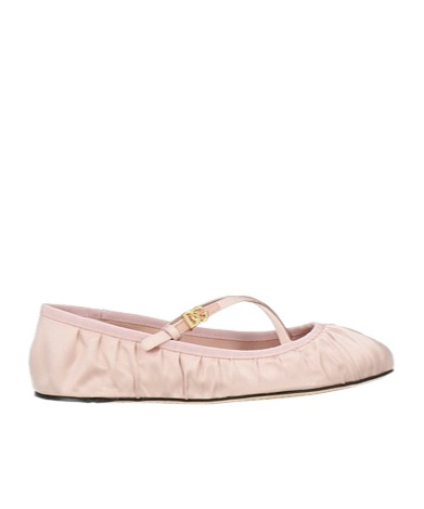 Dolce & Gabbana Mary Jane Flats In Pink
