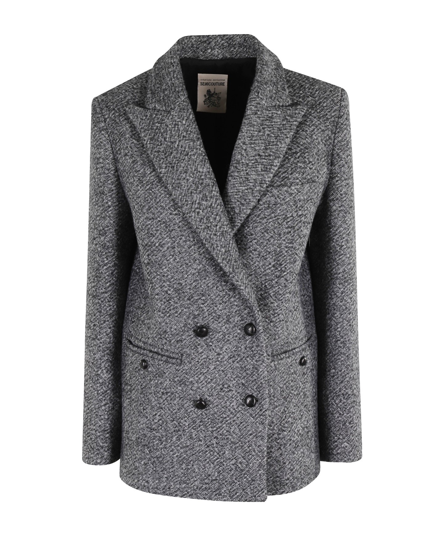 Semicouture Semi Couture Pascal Jacket In Gray