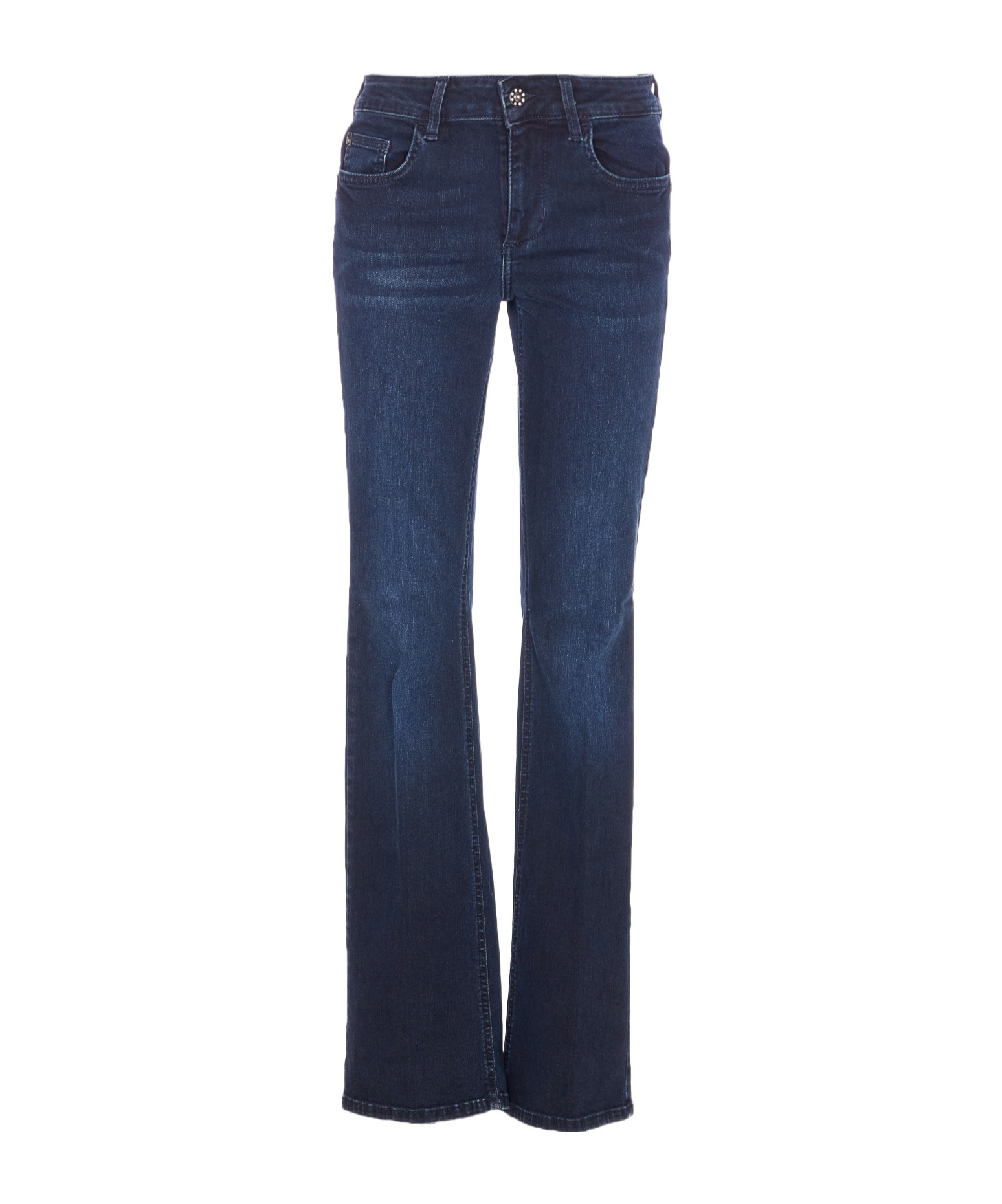 Liu •jo Five-pocket Trousers With Back Patch Pockets In Blue