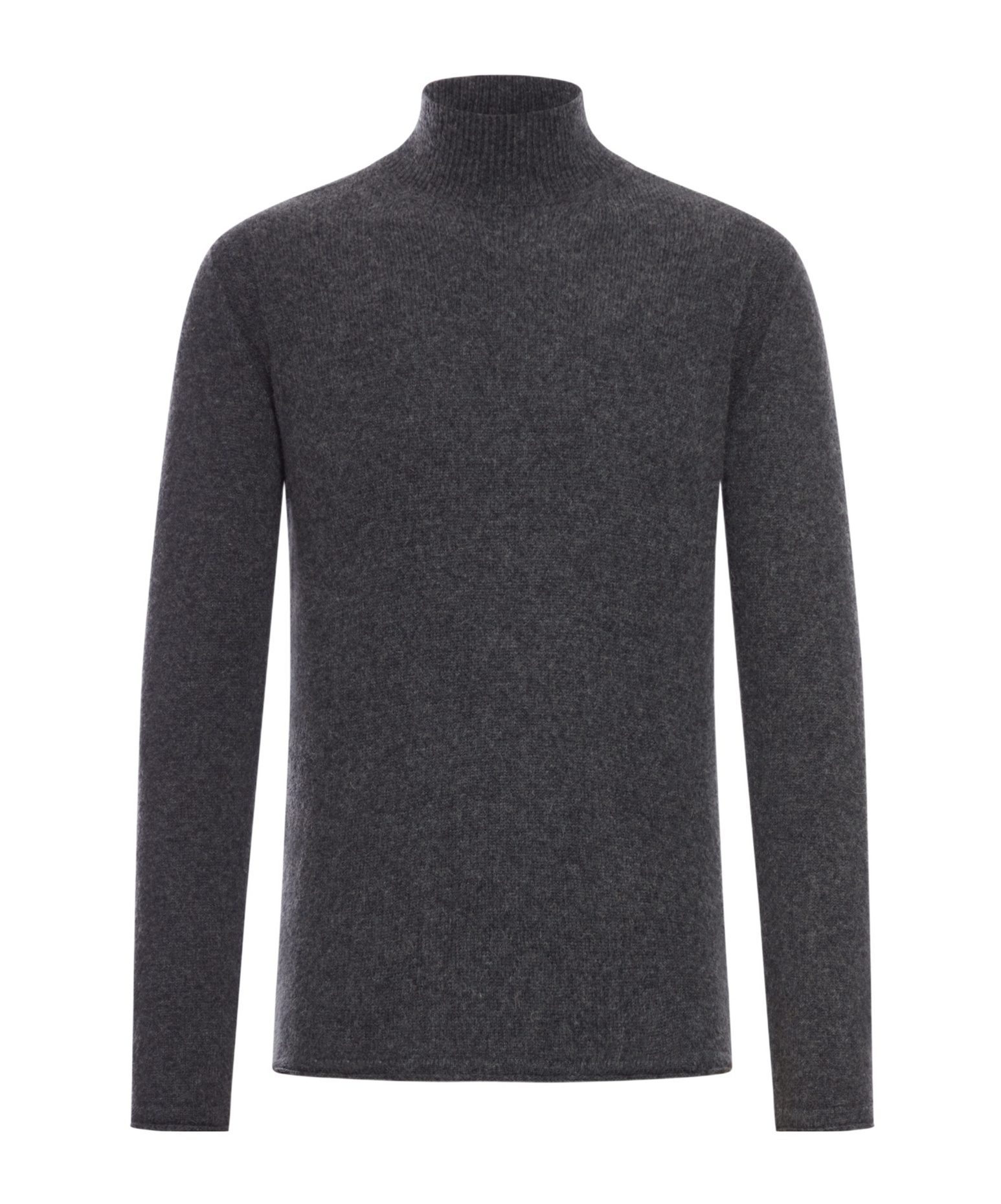 Roberto Collina Turtleneck Long-sleeved Sweater In Black