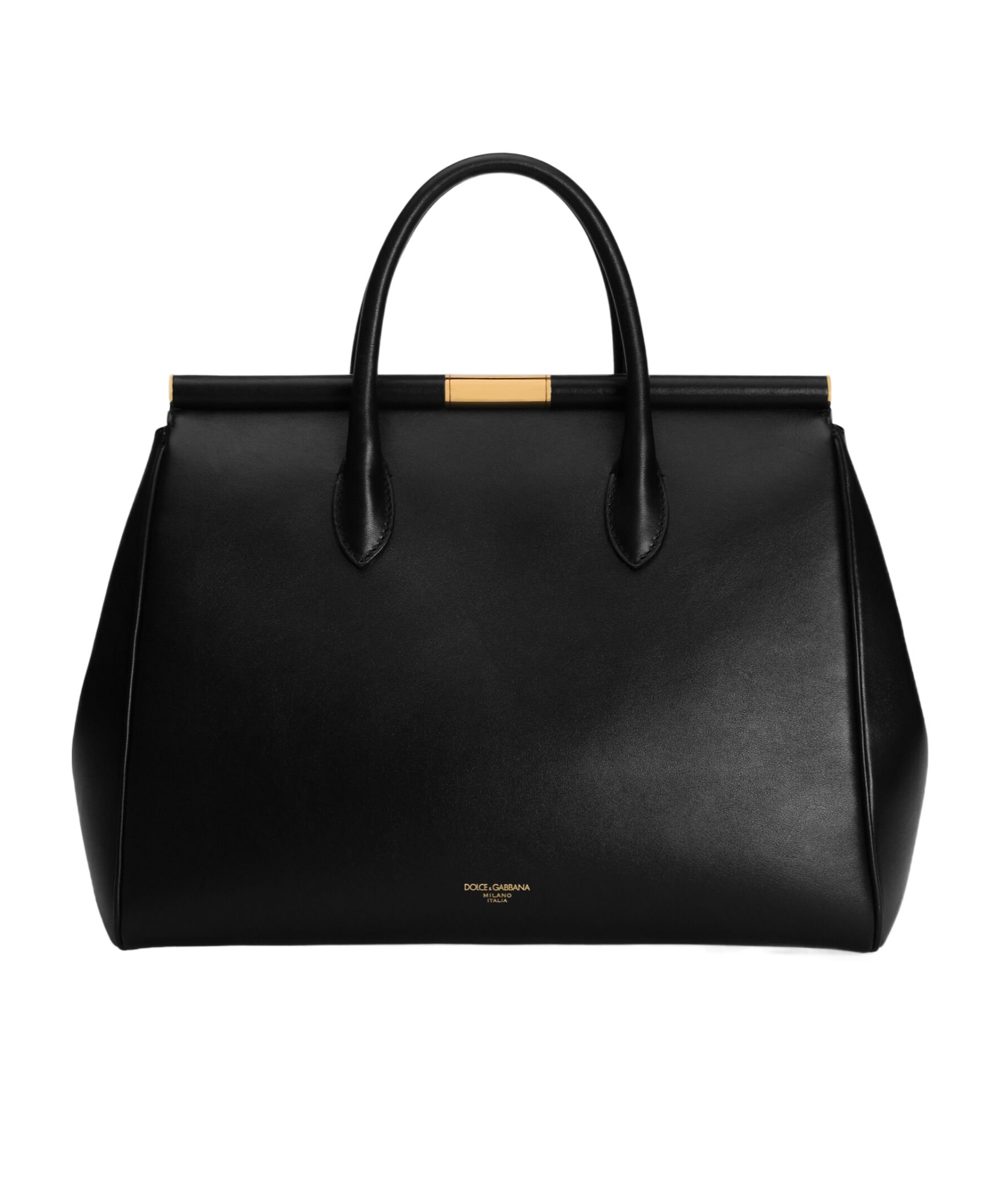 Dolce & Gabbana Sicily Tote Bag In Black