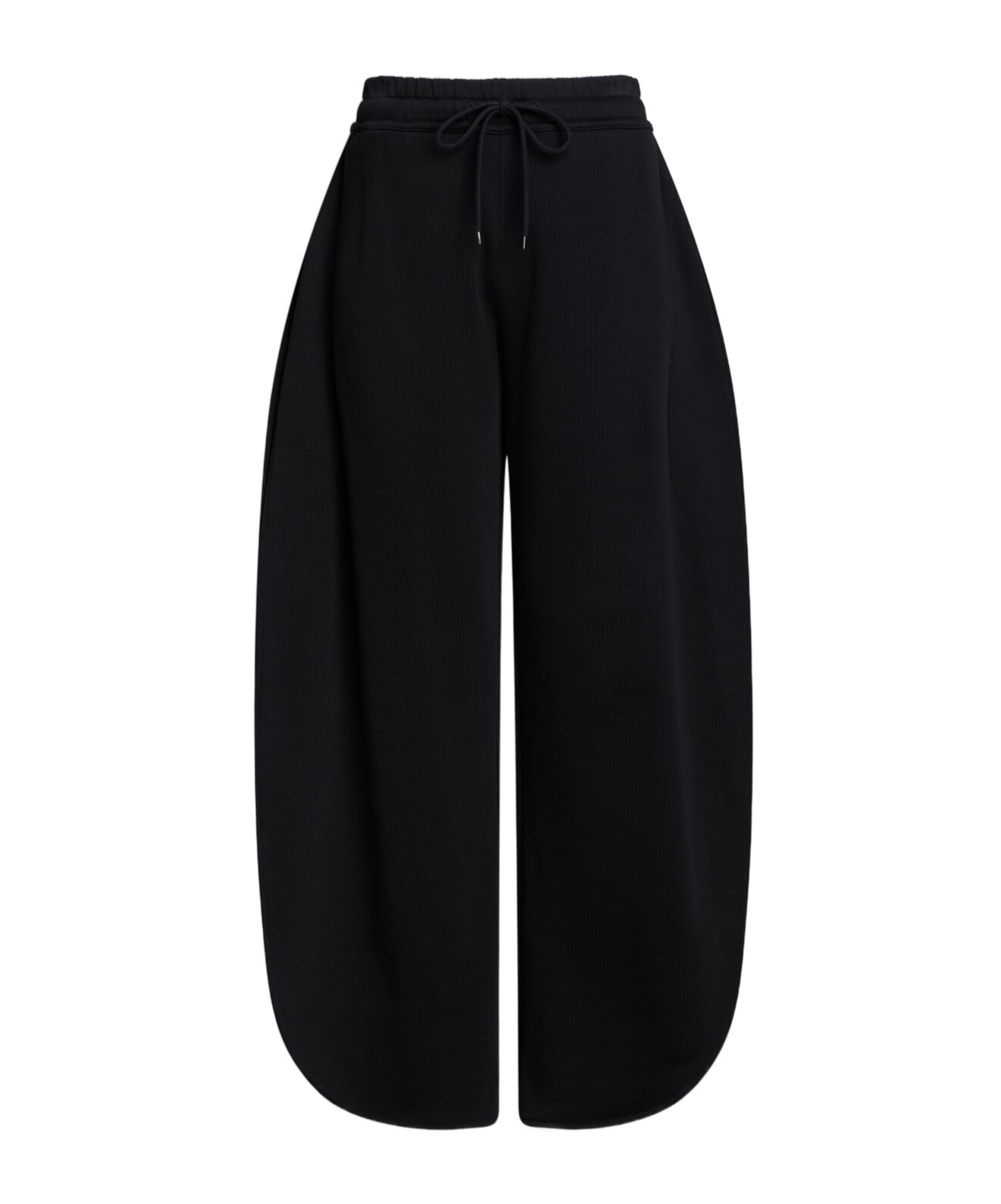 Alaïa Petal Fleece Joggers In Black