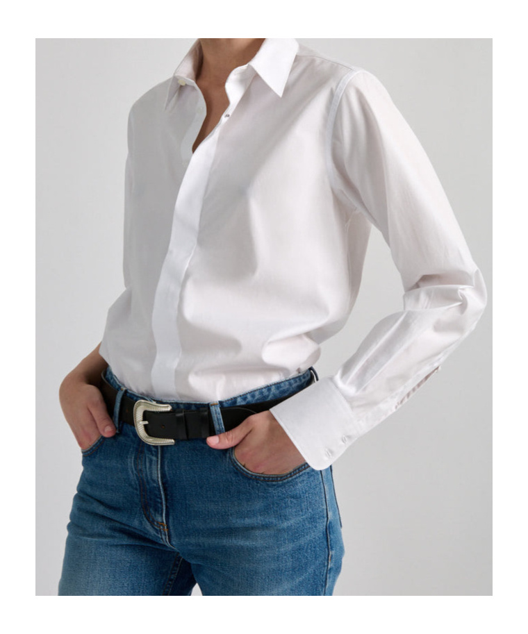 Barbara Bui Cotton Shirt In White