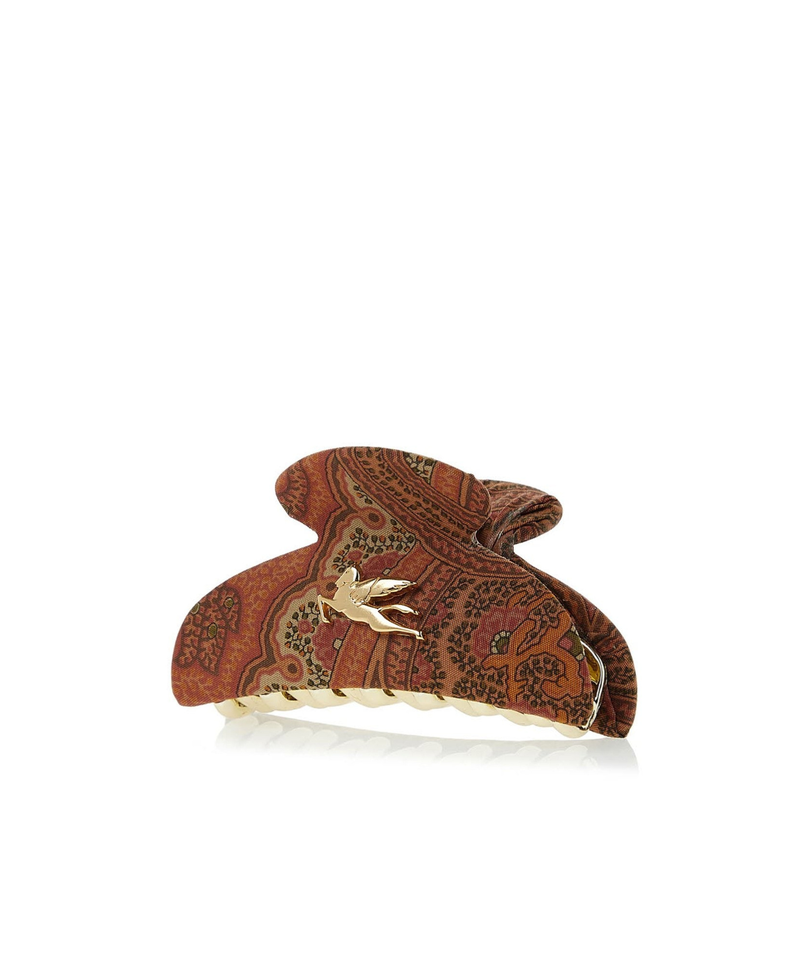 Etro Logo Hair Accessories In Yellow