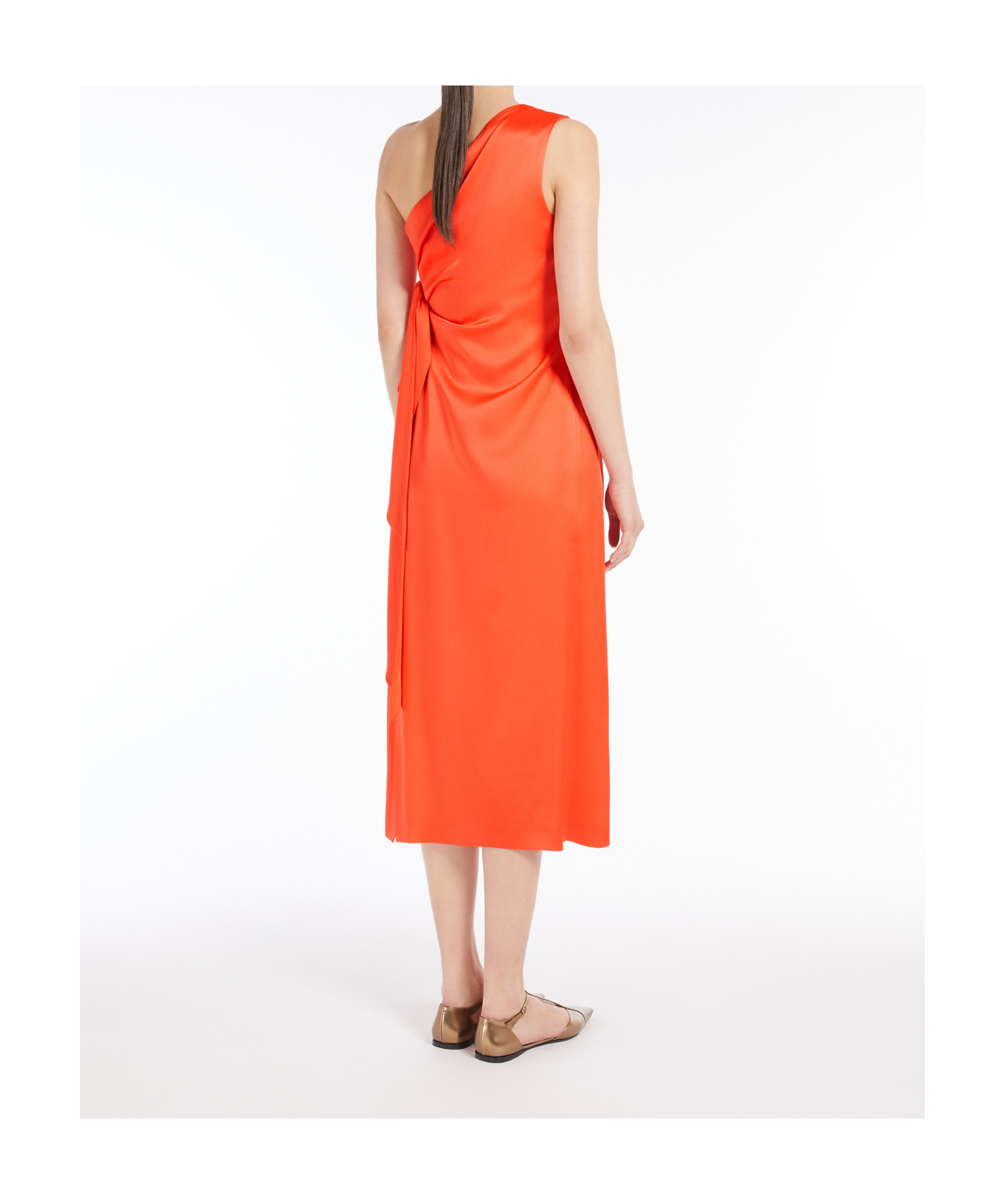 Max Mara One Shoulder Dress