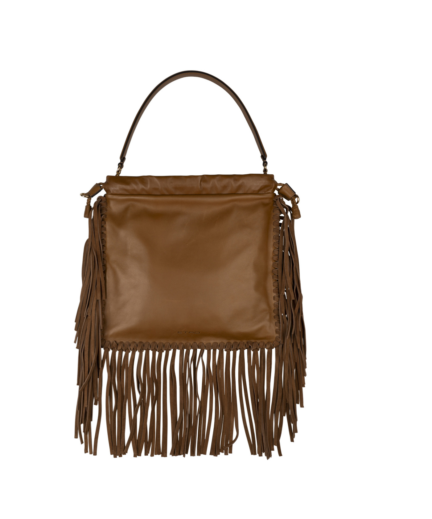 Etro Floral Embroidered Tote Bag In Brown