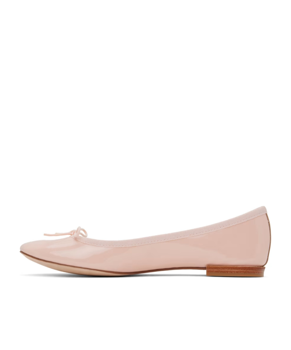 Repetto Pink Cendrillon Ballerina Flats In Nude