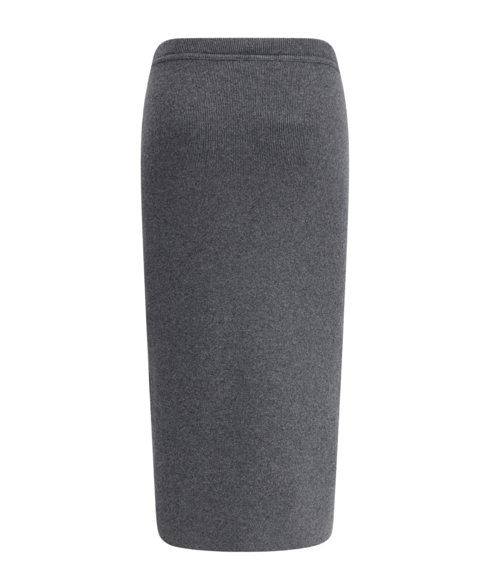 Tom Ford Cashmere-blend Midi Skirt In Gray