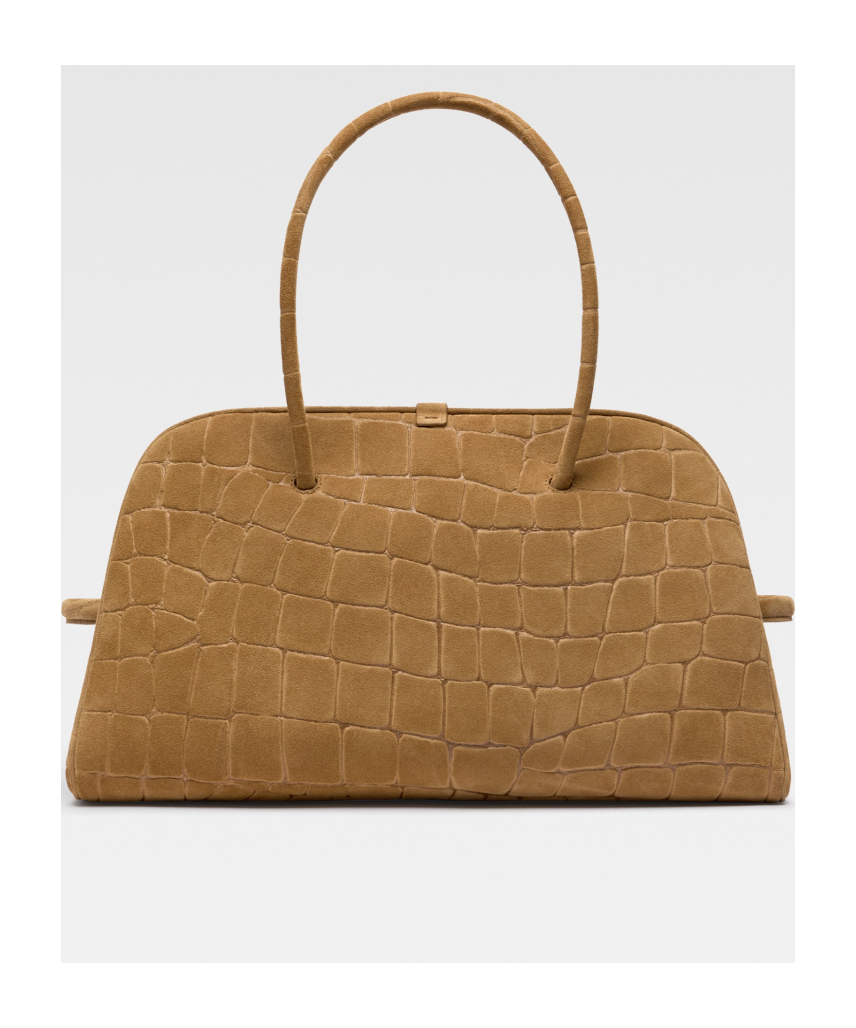 Jacquemus Bowling Shoulder Bag In Brown