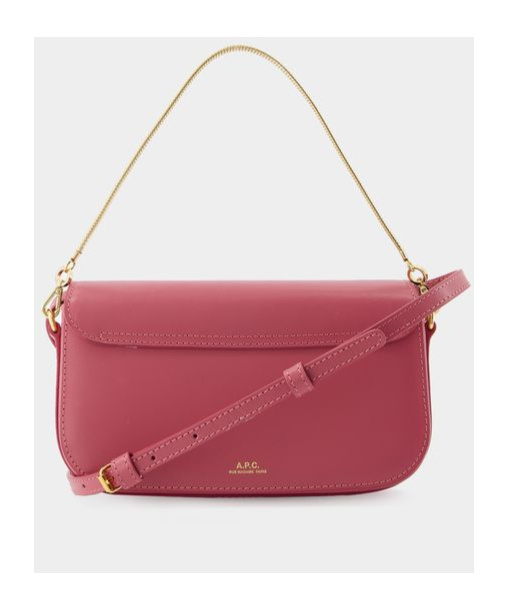 Shop Apc A.p.c. Chain-linked Shoulder Bag In Pink