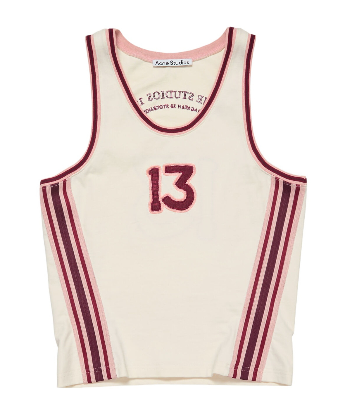 Acne Studios Crew Neck Vest In Multi